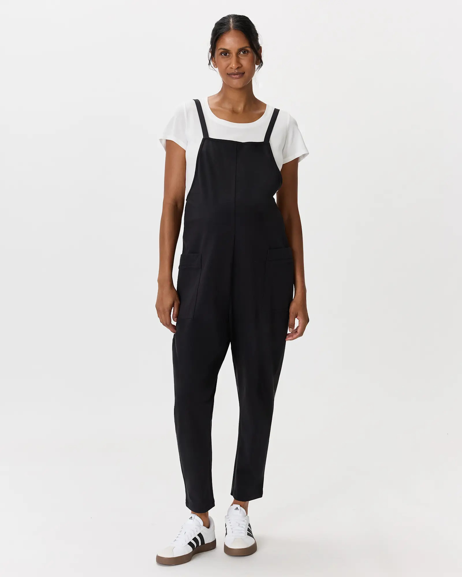 Organic Cotton Maternity Overalls | Quince