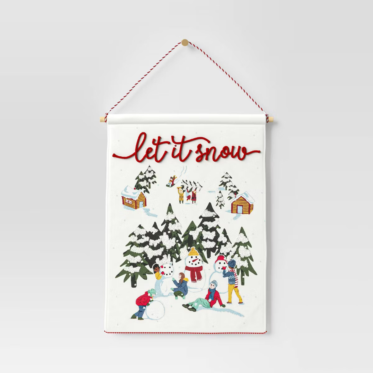 Let it Snow Christmas Wall Hanging - Threshold™ | Target