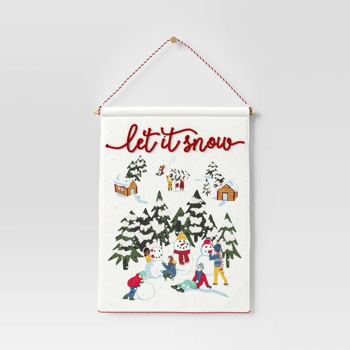 Let it Snow Christmas Wall Hanging - Threshold™ | Target