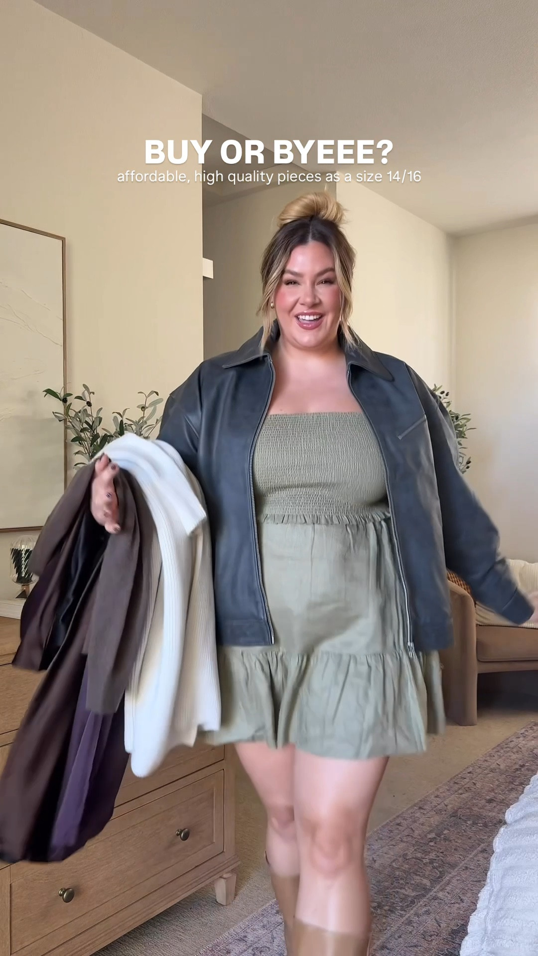 wearing an XL in everything & a 16 in the jeans :) 

@onequince #QuincePartner 

#LTKSeasonal #LTKStyleTip #LTKMidsize