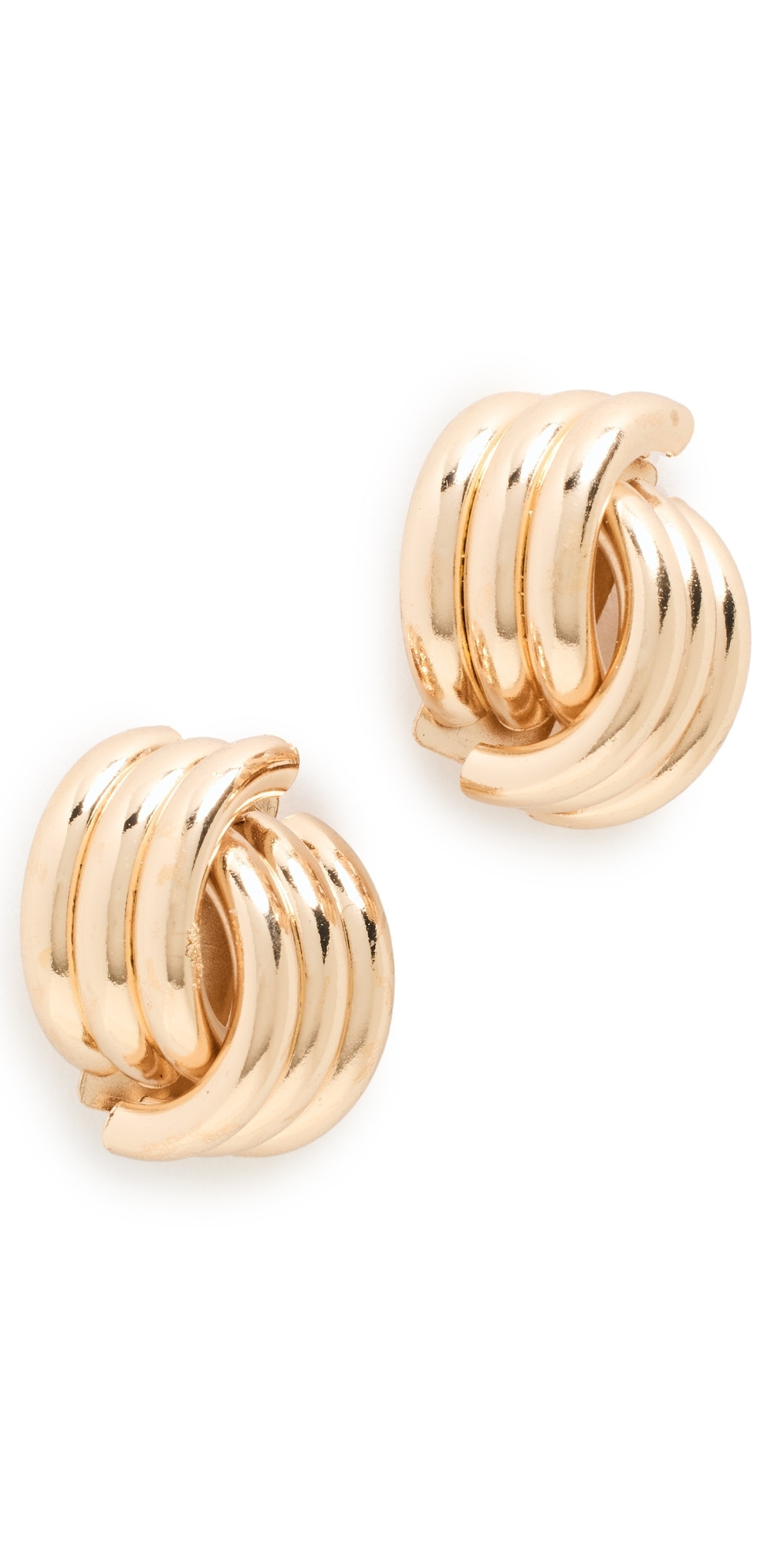 SHASHI Grace Earrings Gold One Size | Shopbop