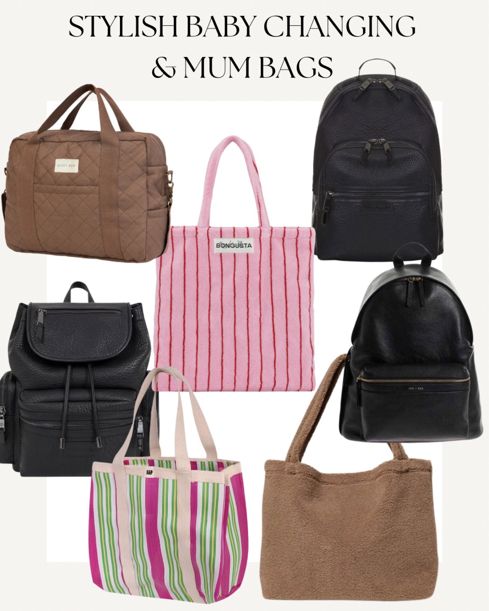 Some of my favourite effortlessly stylish baby changing and mum-suitable bags to shop now! 

Not all are strictly changing bags but they all WORK for mums. 

#changingbag #babychangingbag #mumbag #changingrucksack #changingbackpack #babybag 


#LTKbaby #LTKbump #LTKkids