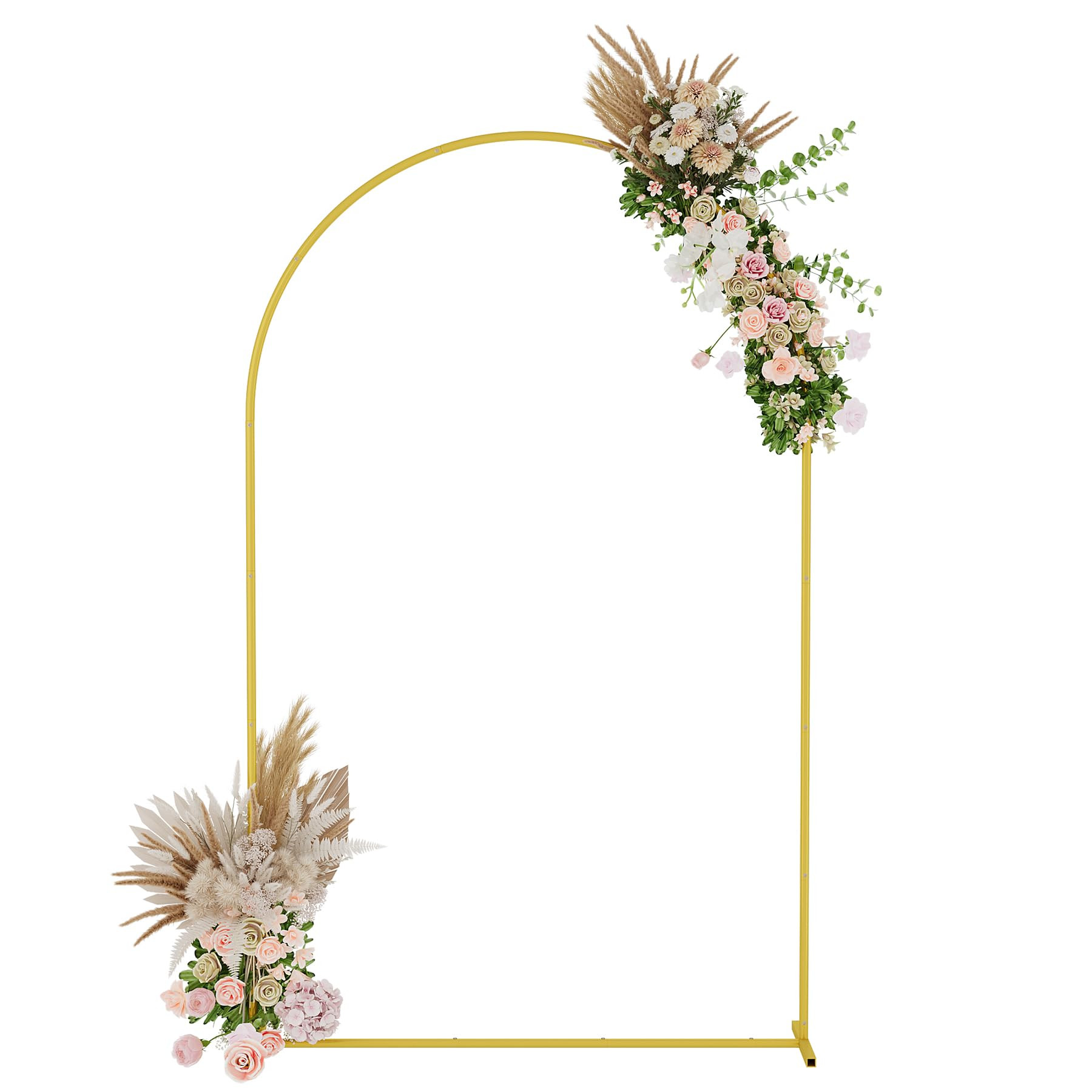 UDEAR 7.2FT Metal Arch Backdrop Stand,for Wedding Backgrounds Climbing Plants Event Decorations O... | Amazon (US)