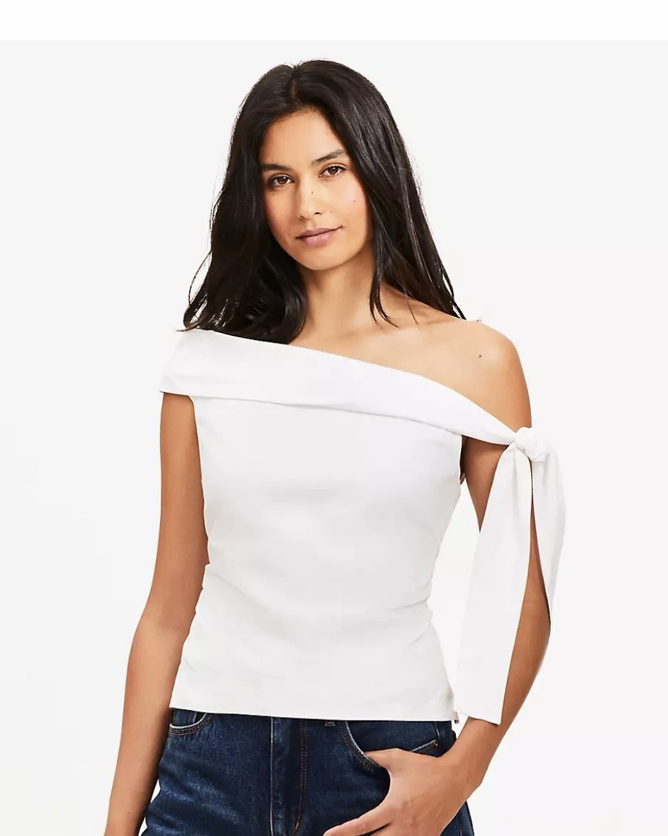 This one-shoulder top is all about understated elegance. Whether you go for classic white or bold red, it’s the perfect piece to dress up your favorite denim or pair with a sleek skirt. A little shoulder detail goes a long way in making your outfit feel special. Linked both colors so you can pick your fave



off shoulder top
one shoulder top
asymmetrical top
tie shoulder top
statement top date night outfit
dinner outfit
jeans and heels outfit
dressy casual outfit
going out top
spring outfit ideas
summer outfit ideas over 50 style
fashion over 50




#DateNightOutfit
#DinnerOutfit
#JeansAndHeels
#DressyCasual
#NightOutLook
#SpringStyle
#SummerStyle

#LTKSaleAlert #LTKOver40 #LTKPetite
