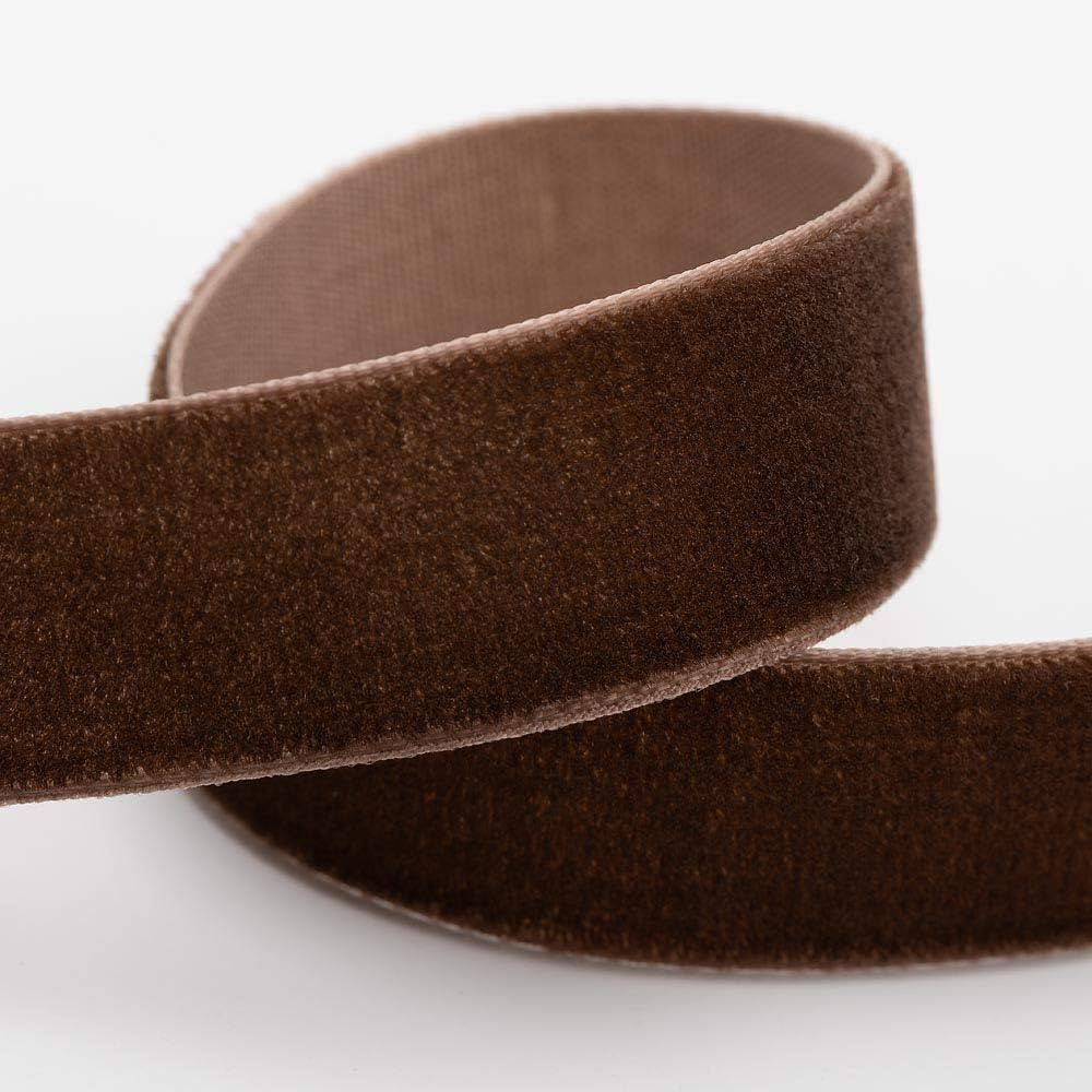 Velvet Ribbon 16mm x 10M - Dark Brown | Amazon (UK)