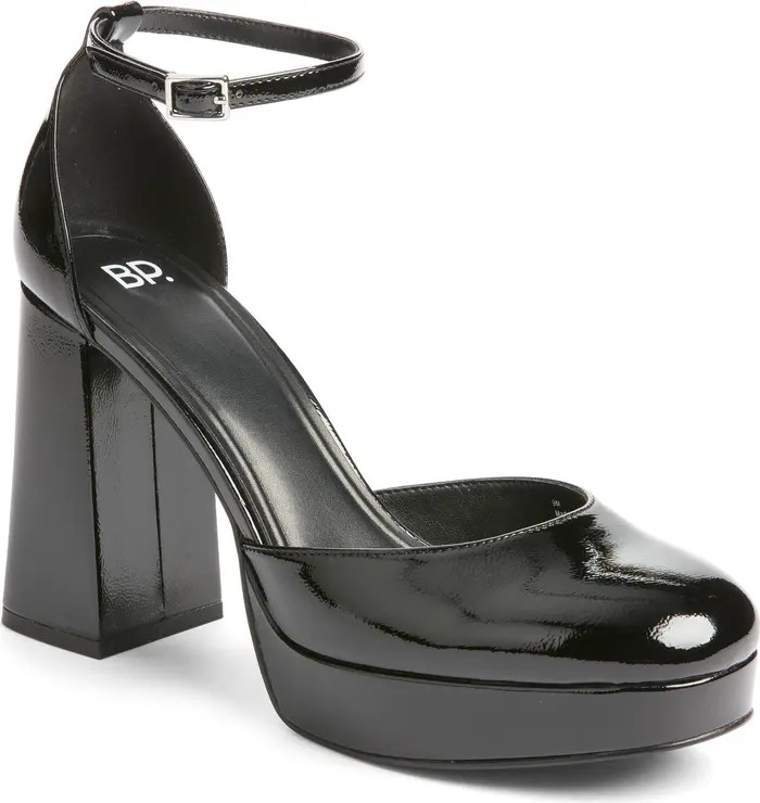 Journee Ankle Strap Platform Pump (Women) | Nordstrom