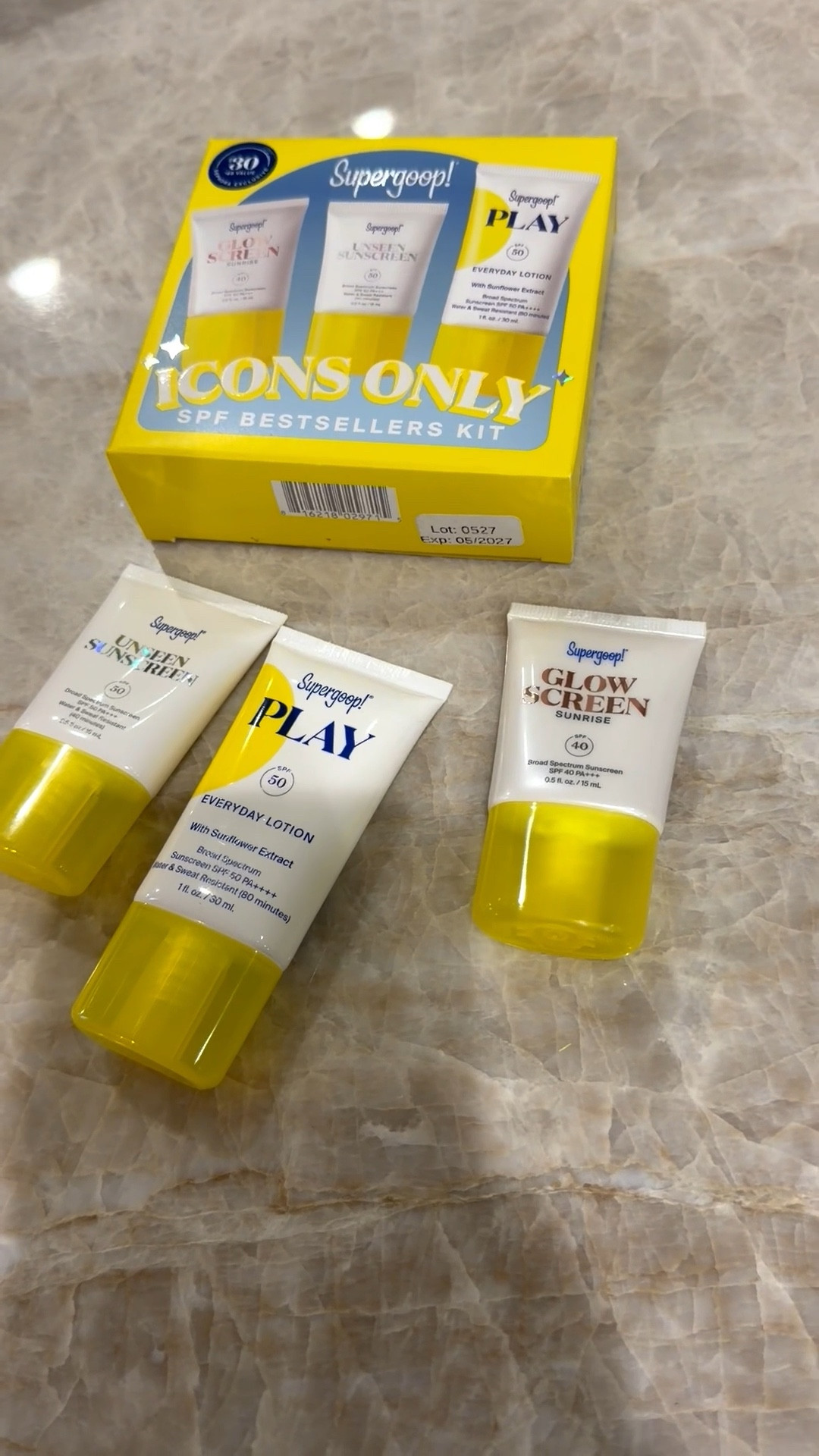 Supergoop best selling SPF gift set! 💛

#LTKBeauty #LTKdayinmylife #LTKSaleAlert