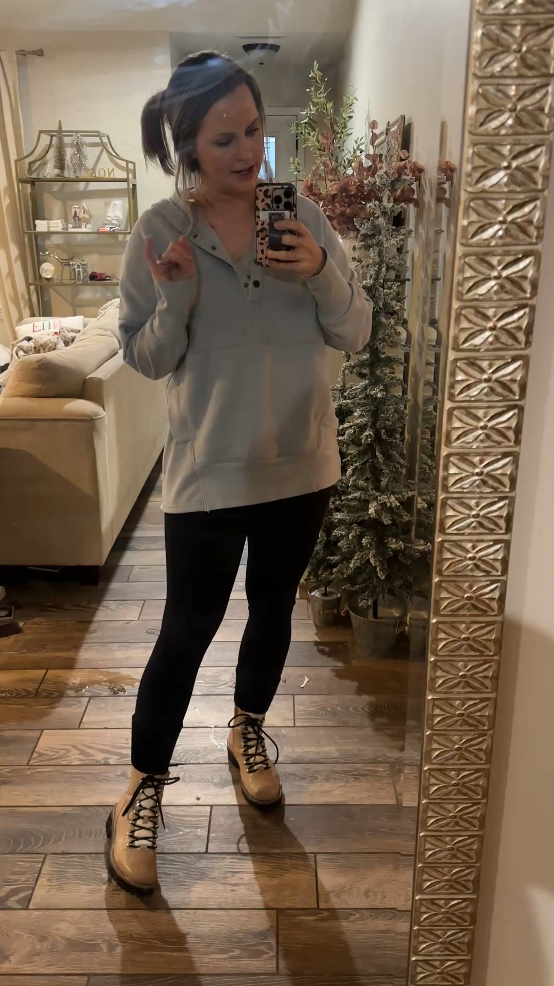 Comfy casual outfit I love! Love these cozy boot socks!!! So nice & warm. Easy pullover to wear with leggings. 

Winter style, Amazon finds 

#LTKootd #LTKActive #LTKgrwm