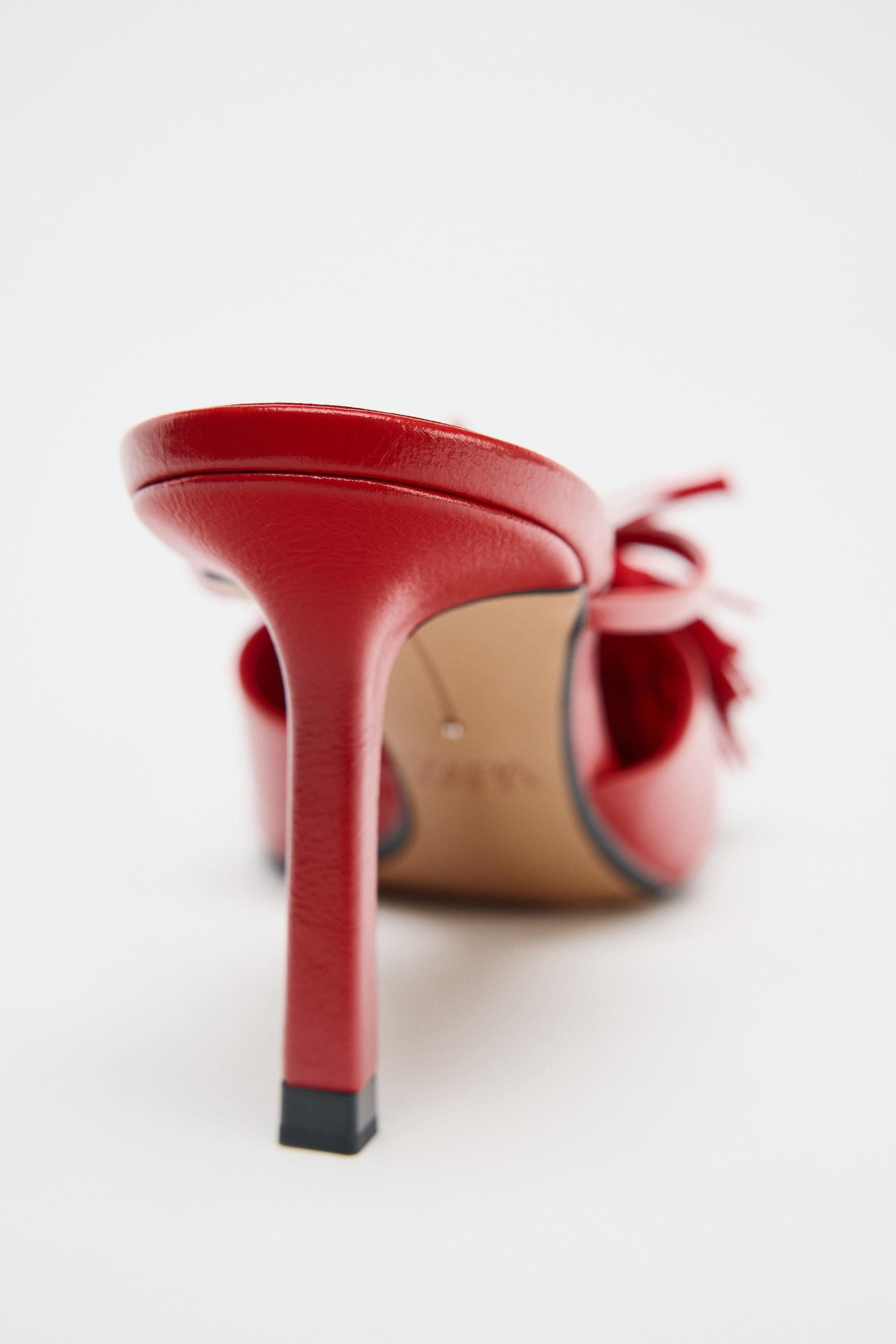 FRINGED HEELED SANDALS | Zara US