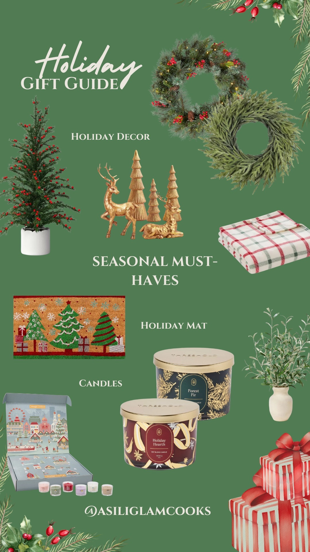 My 2024 Holiday Gift Guides are LIVE! Featuring gifts for every person in your life - including yourself! Seasonal must-haves 🎄✨🪩

Gift Guide, Holiday Shopping 

#LTKGiftGuide #LTKSeasonal #LTKHoliday