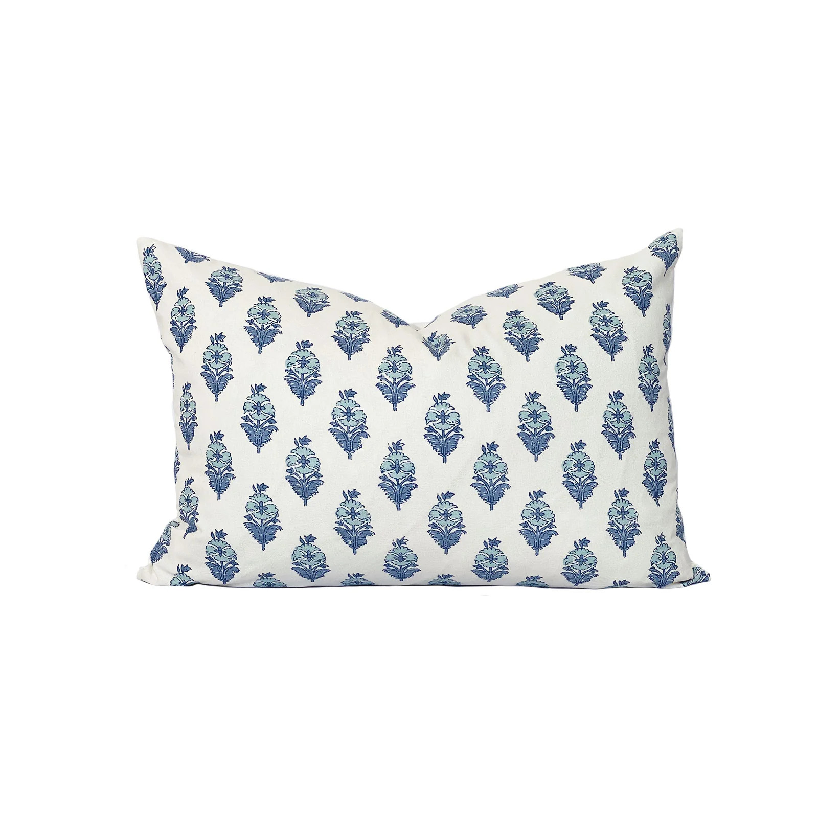 Blue Bell Floral Pillow | Brooke and Lou
