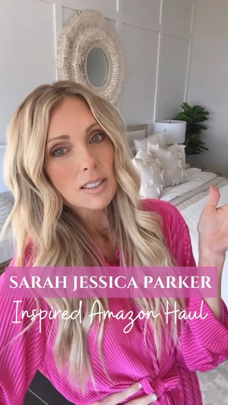 Tis the season for all things Hocus Pocus so I'm doing a @sarahjessicaparker Amazon inspired fashion haul! The color, the prints, the midi wrap dresses.... I styled her looks for less on an Amazon budget. 

I've loved SJP  since the movie Girls Just Want to Have Fun ... and I may or may not memorized the "Dancing in Heaven" choreography in my driveway as a kid! Decades later, I'm still inspired by her but we'll save the dance routine for another day. 

** I'm wearing a small in all. 

#celebritystyle #amazonfashion #amazonfinds #sarahjessicaparker #sjpstyle #sjp 


#LTKfindsunder50 #LTKover40 #LTKstyletip