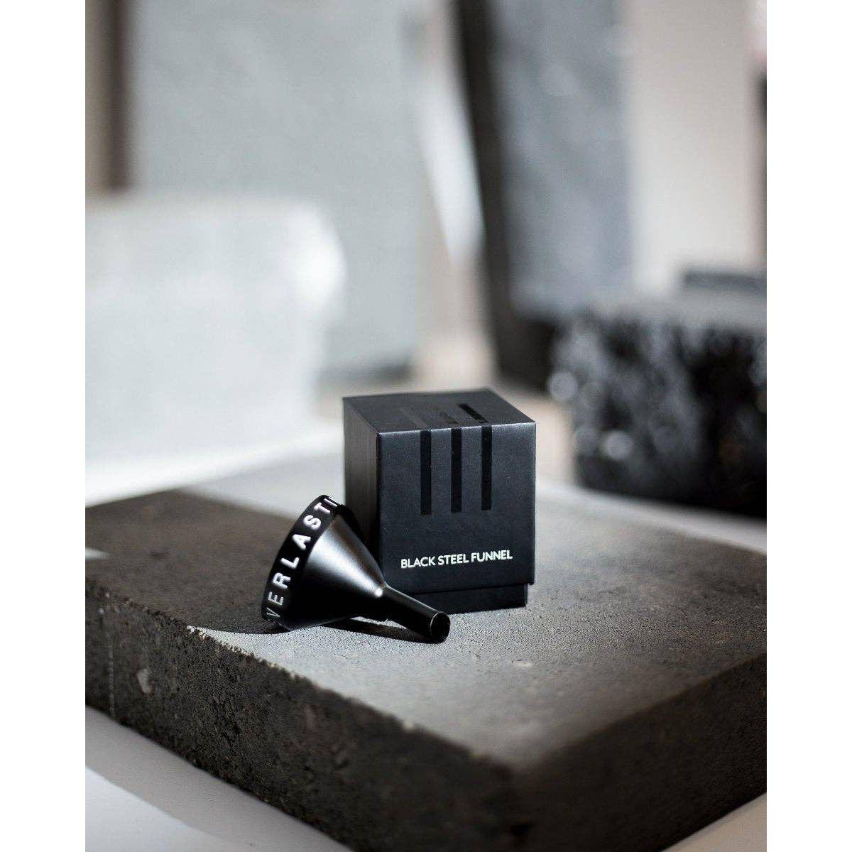 Black Steel Funnel | Outrageous Interiors + Design