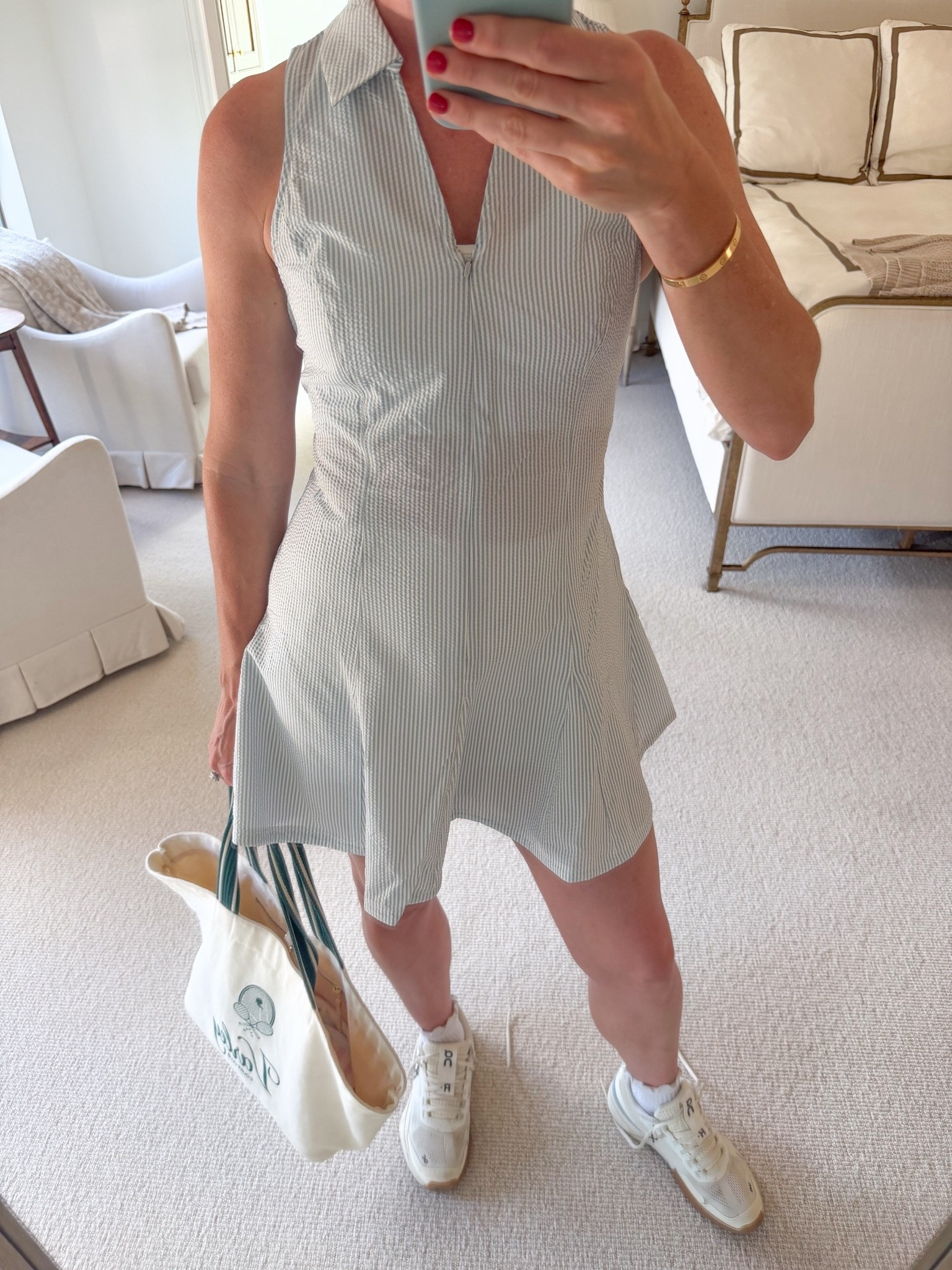 Seersucker tennis dress 🎾

#LTKActive