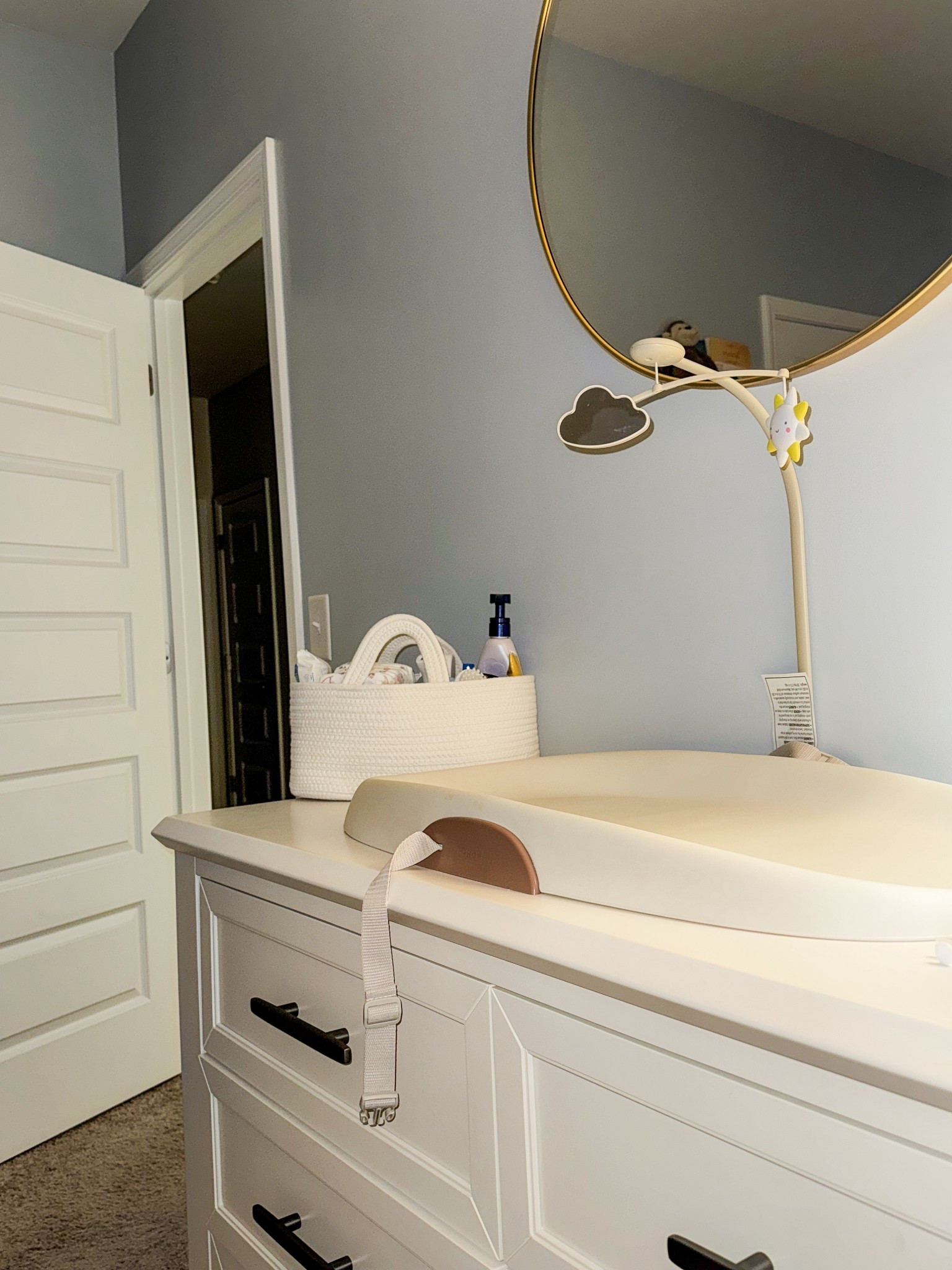 Our favorite changing pad!! Couldn’t survive all the blow-outs without it!