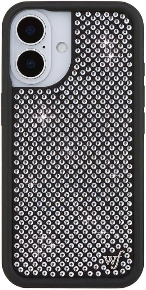 Wildflower Cases - Compatible with iPhone 16 | Protective Black Bumper, 4ft Drop Test Certified, ... | Amazon (US)