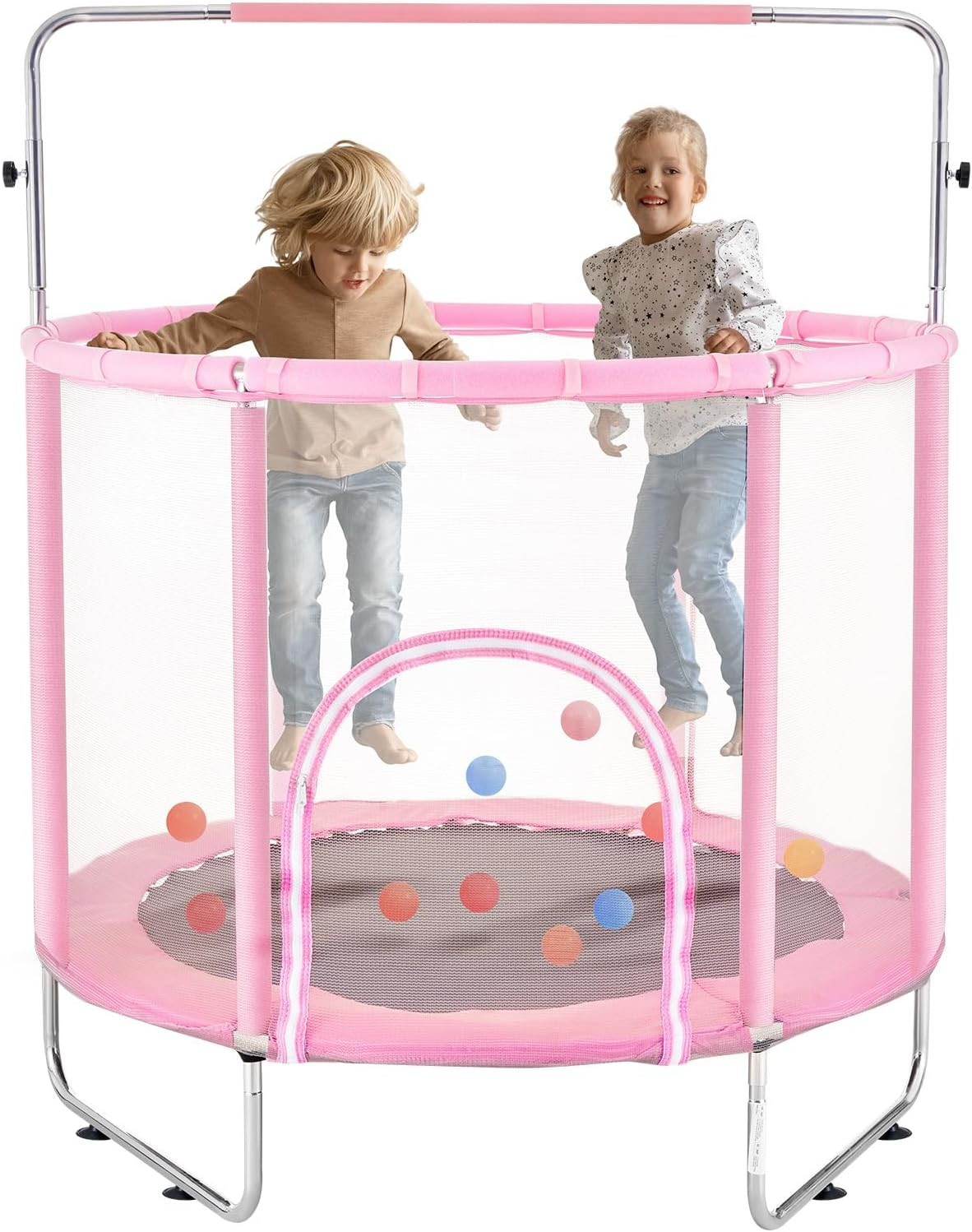 VEVOR 60" Kids Trampoline, 4.6/5 FT Indoor Outdoor Trampoline | Amazon (US)