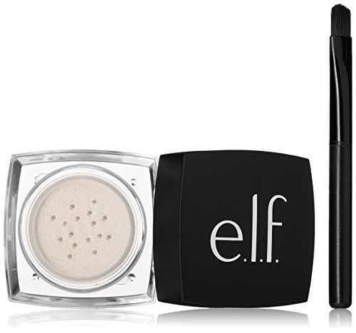 e.l.f. High Definition Undereye Concealer Setting Loose Powder for Your Face, Sheer, Brush Included .04 Ounces | Amazon (US)