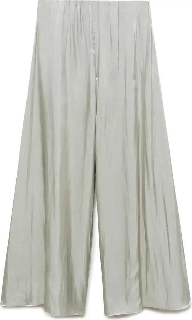 Flowy Satin Palazzo Pants | Nordstrom