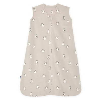 HALO Baby Micro-Fleece 1.0 TOG Sleepsack Sleeveless Wearable Blanket - Penguins XL: V Neck, Front Full Length Zipper, Inverted Zipper, Sleeveless | Target