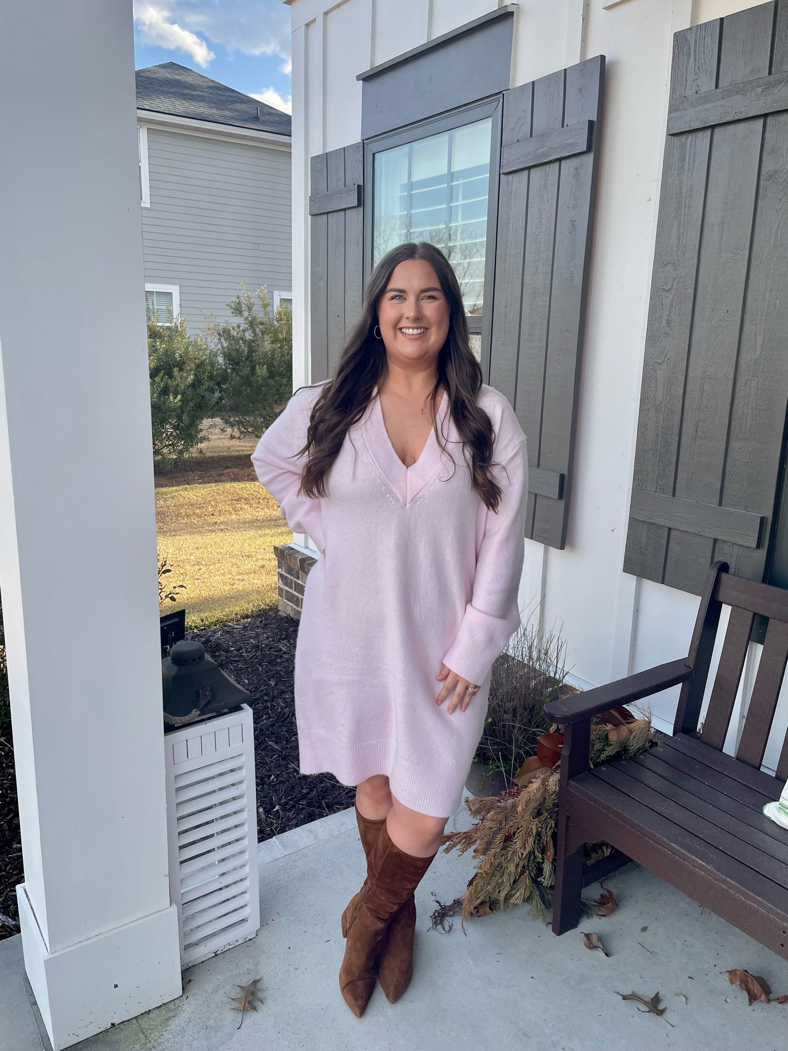 Winter to spring pink dresses 🌸 

#LTKSpringSale #LTKU #LTKmidsize