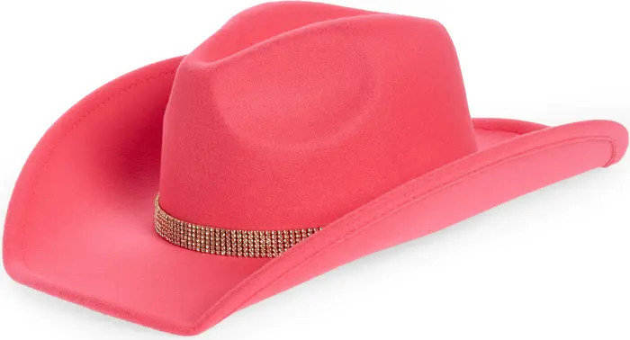 Crystal Trim Cowboy Hat | Nordstrom