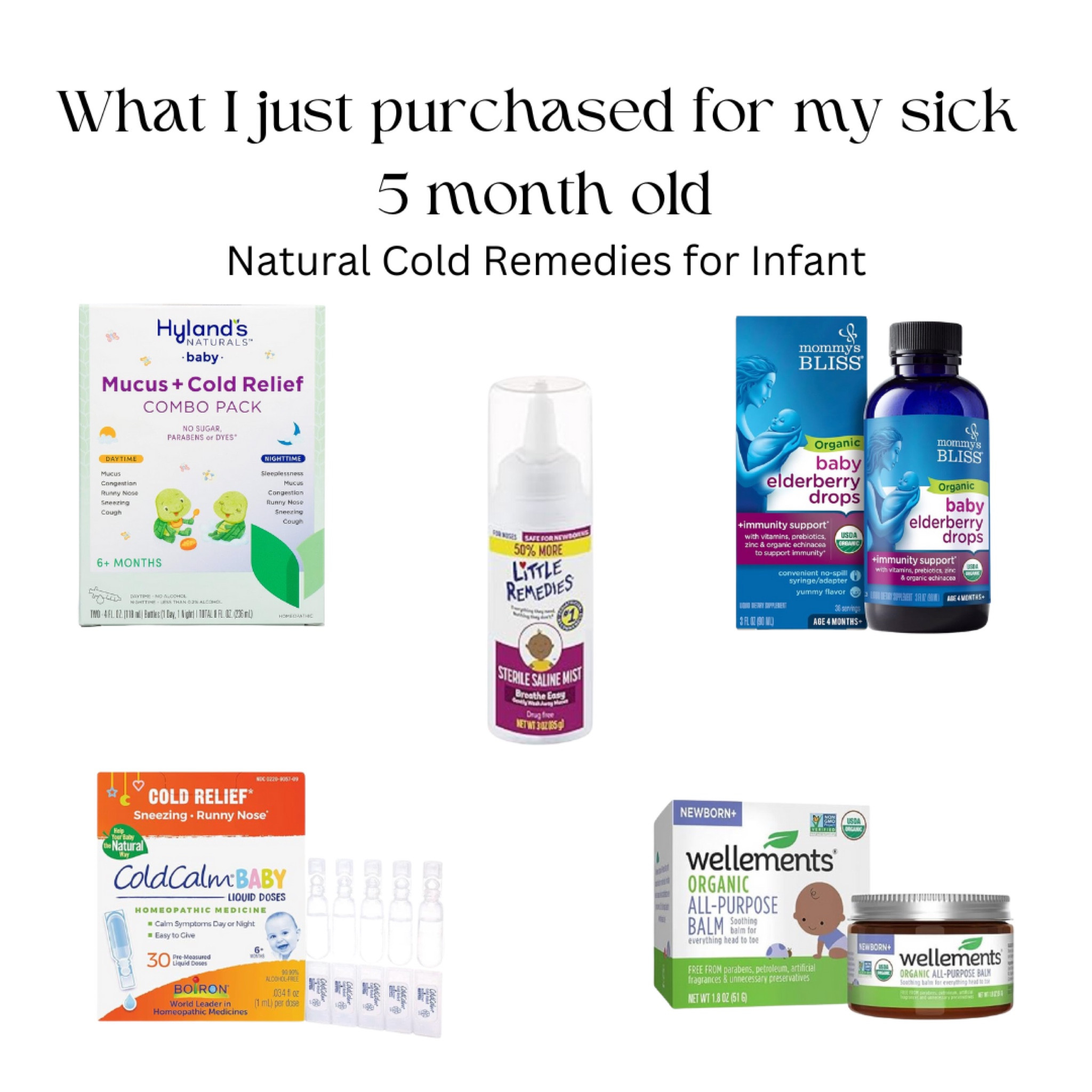 Natural cold/flu remedies for infant! 

#LTKbaby #LTKSeasonal #LTKfamily