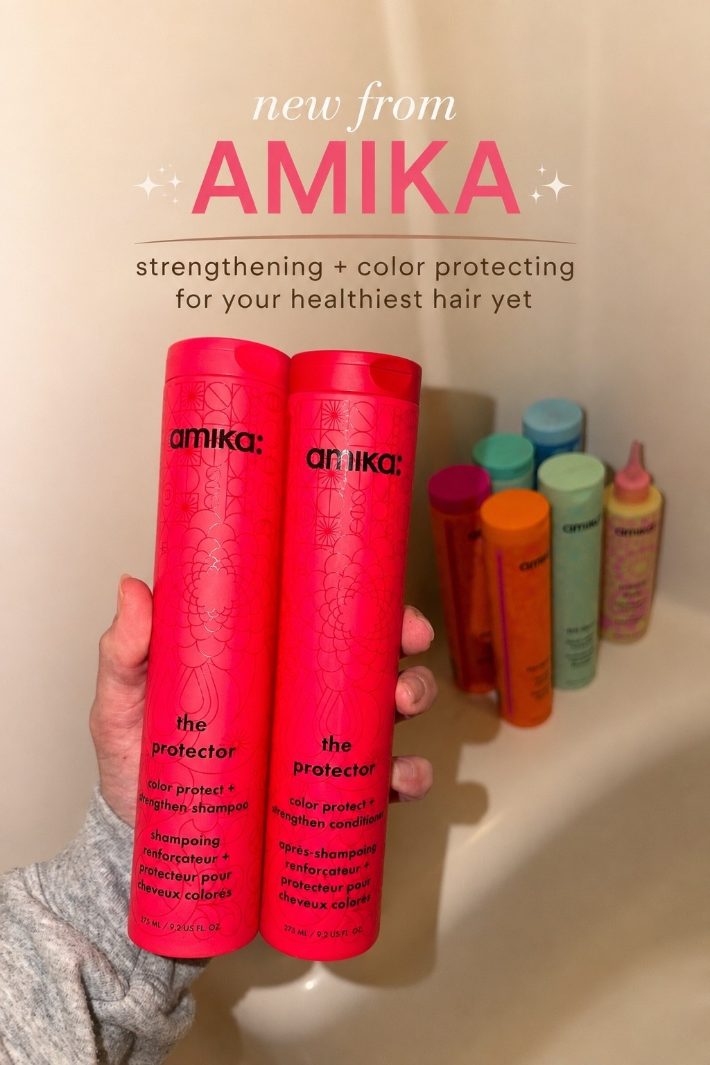 New from amika ✨ The Protector — strengthening + color protecting hair care for healthier-looking, stronger hair - clearly one of my favorite brands I use on myself & clients

If you love salon-quality hair products, color-treated hair care, strengthening shampoo + conditioner, and amika hair care, this is one to add to your routine - tagging both & the treatment spray from @ulta 🫶🏼

#LTKHair #LTKFinds #HairCare #HairCareRoutine #HairProducts #HairCareProducts #Amika #AmikaHair #AmikaHairCare #ColorTreatedHair #ColorProtecting #BeautyFavorites #Ulta #UltaSales #HairStylistApproved

#LTKBeauty #LTKgrwm #LTKmorningroutine