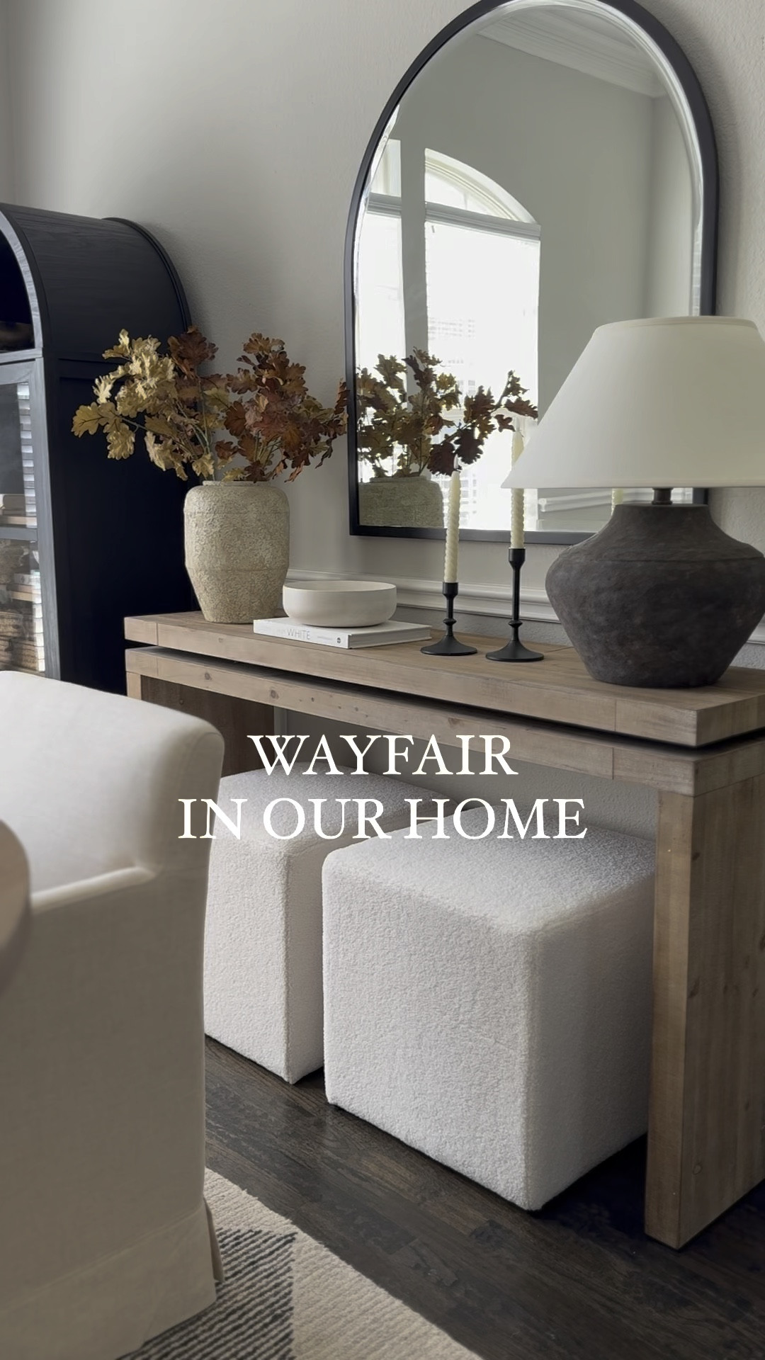 I found the perfect pieces at Wayfair to make our home cozy for the cooler months. Bringing in warmer colors and natural texture adds that fall vibe I was looking for. Check out Wayfair for all things seasonal and beyond. #wayfair #wayfairpartner #onlyatWayfair #ad #paidlink @wayfair 

#LTKSeasonal #LTKHome #LTKSaleAlert