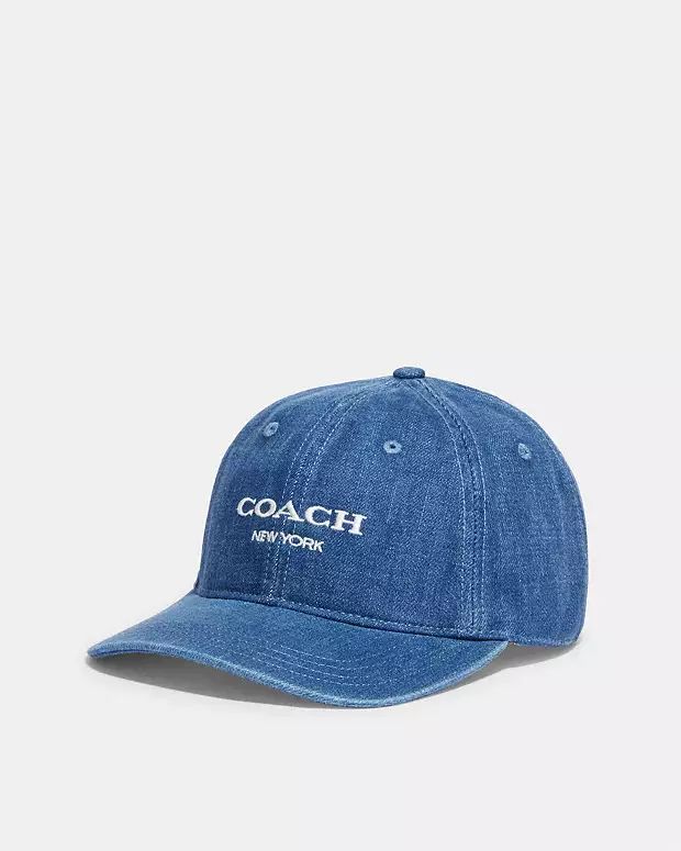 Denim Baseball Hat | Coach Outlet