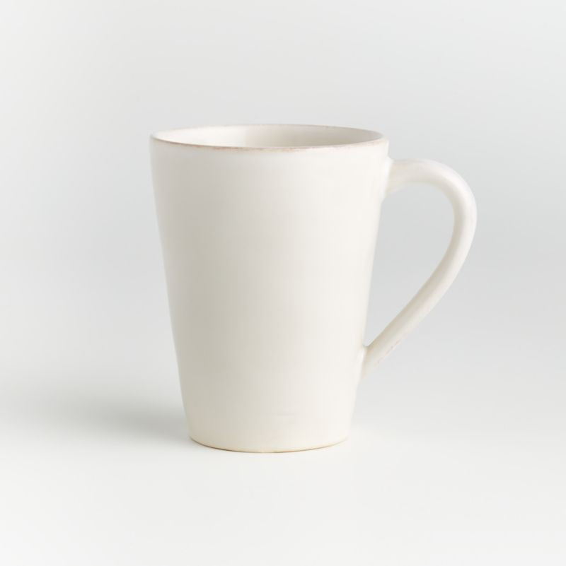 Marin White Mug + Reviews | Crate and Barrel | Crate & Barrel