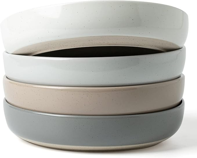 famiware Milkyway 33 oz Bowl Set, Pasta Bowls Set of 4, Salad Bowls Perfect for Your Friend for H... | Amazon (US)