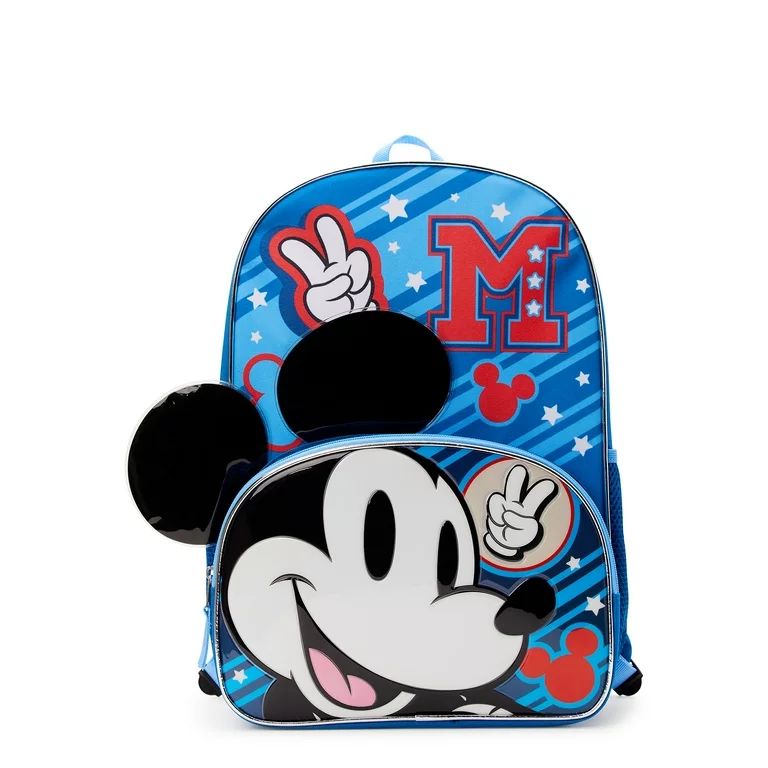 Mickey Mouse Kids Mickey Ears 17" Laptop Backpack | Walmart (US)