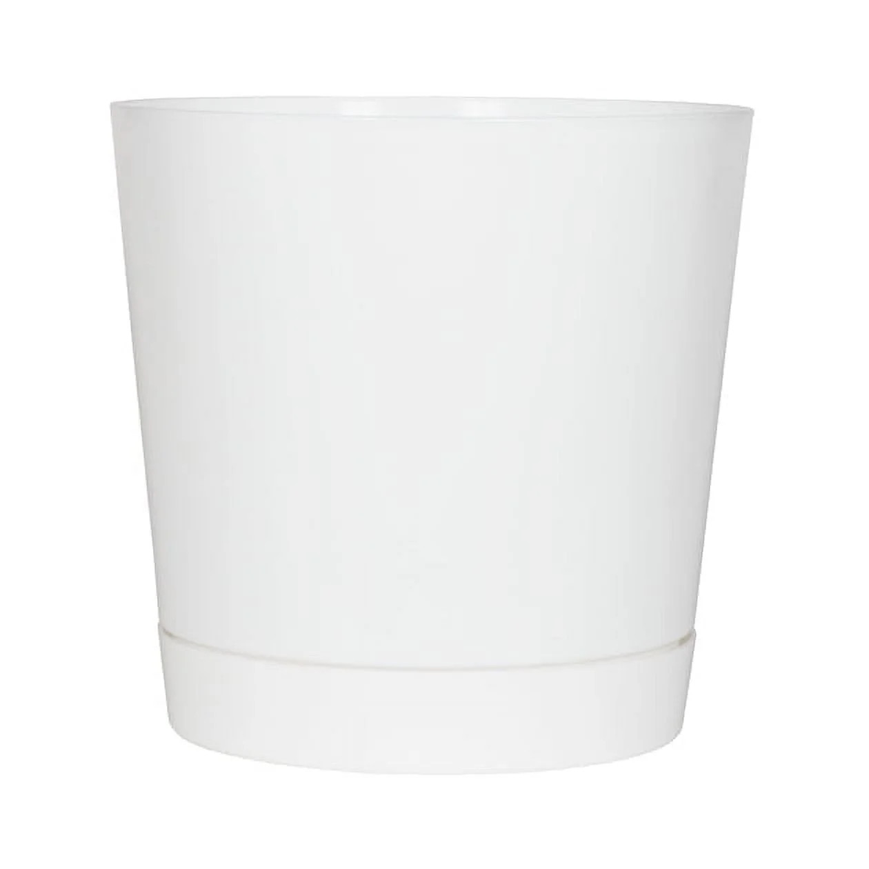 Root & Vessel Majestic Full Depth Cylinder Planter, White, 14" | Walmart (US)