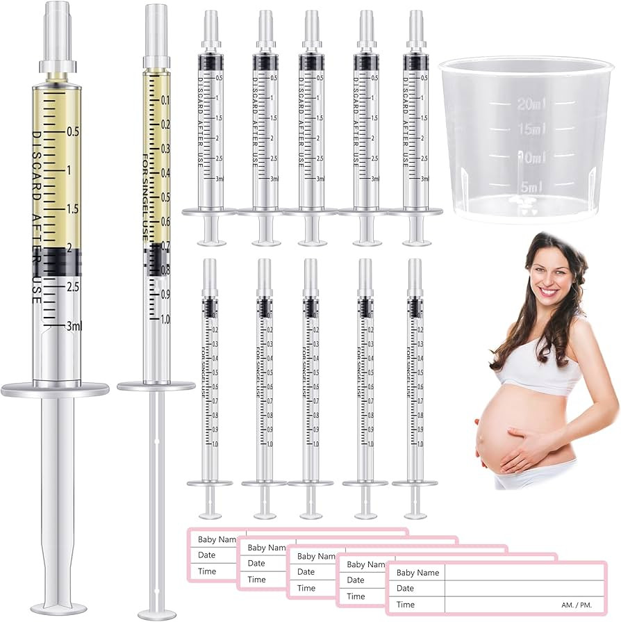 Trelaco Colostrum Collector Kit Include Sterile Sealed Breast Milk Syringes with Caps No Needle C... | Amazon (US)