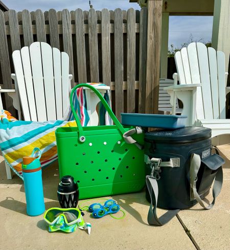 Beach trip MVPs. This Bogg bag is so big and carried all of our beach supplies. We love the Tourit coolers. Not pictured is the backpack cooler that was also utilized so much on our trip. Googles, Bluetooth speaker, Owala, and more linked too
#LTKfindsunder50
#LTKSeasonal
#LTKsalealert


#LTKfindsunder100 #LTKswim #LTKGiftGuide
