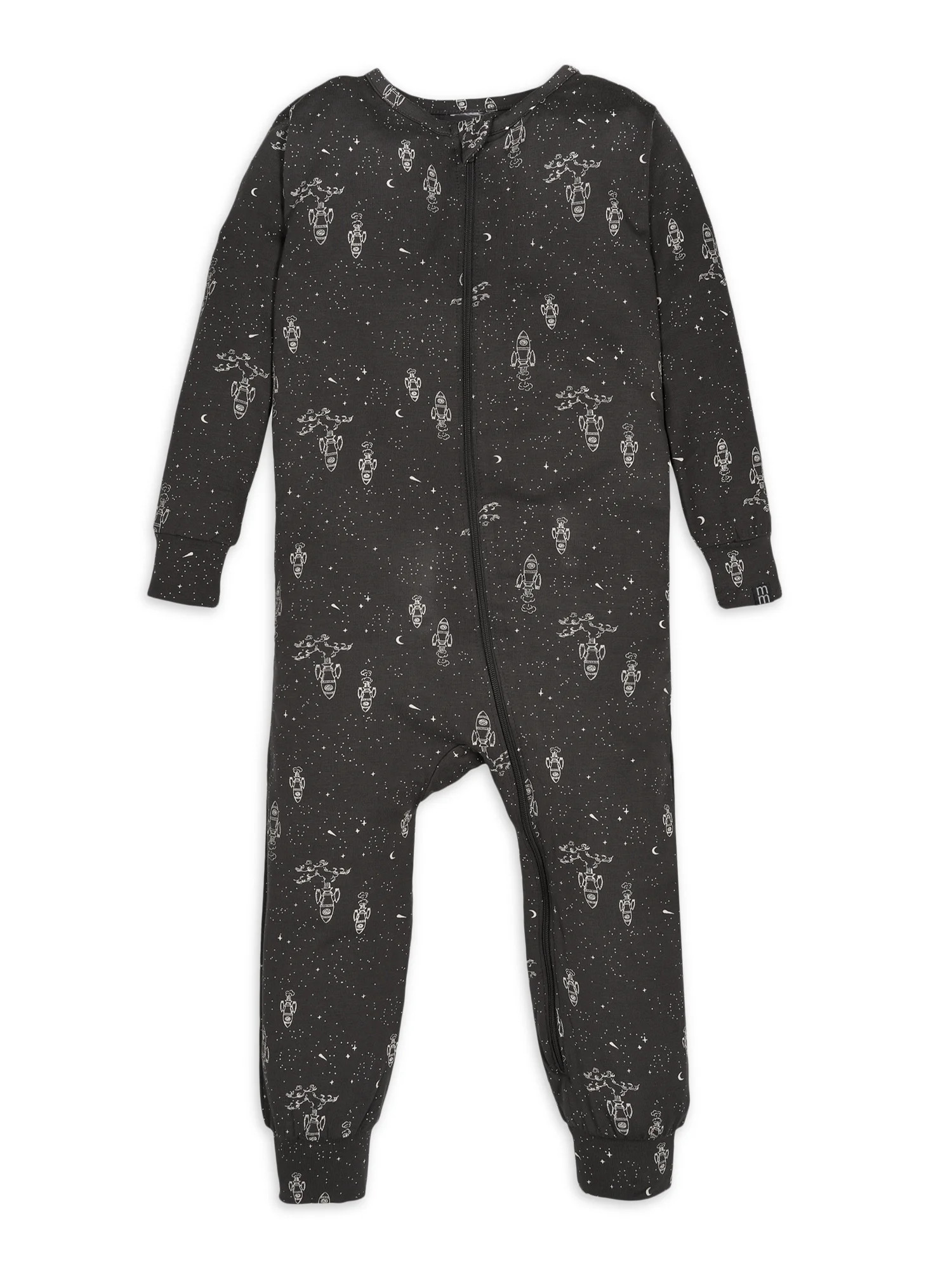 Modern Moments by Gerber Toddler Unisex Super Soft Livaeco Viscose One-Piece Pajama, Sizes 12M-5T | Walmart (US)