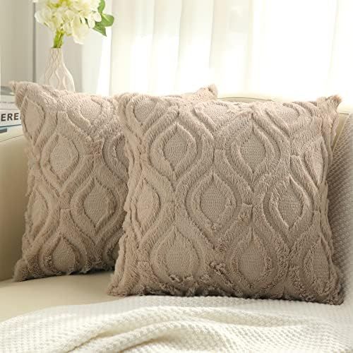 Textured Pillow Cover 18x18 | Amazon (US)