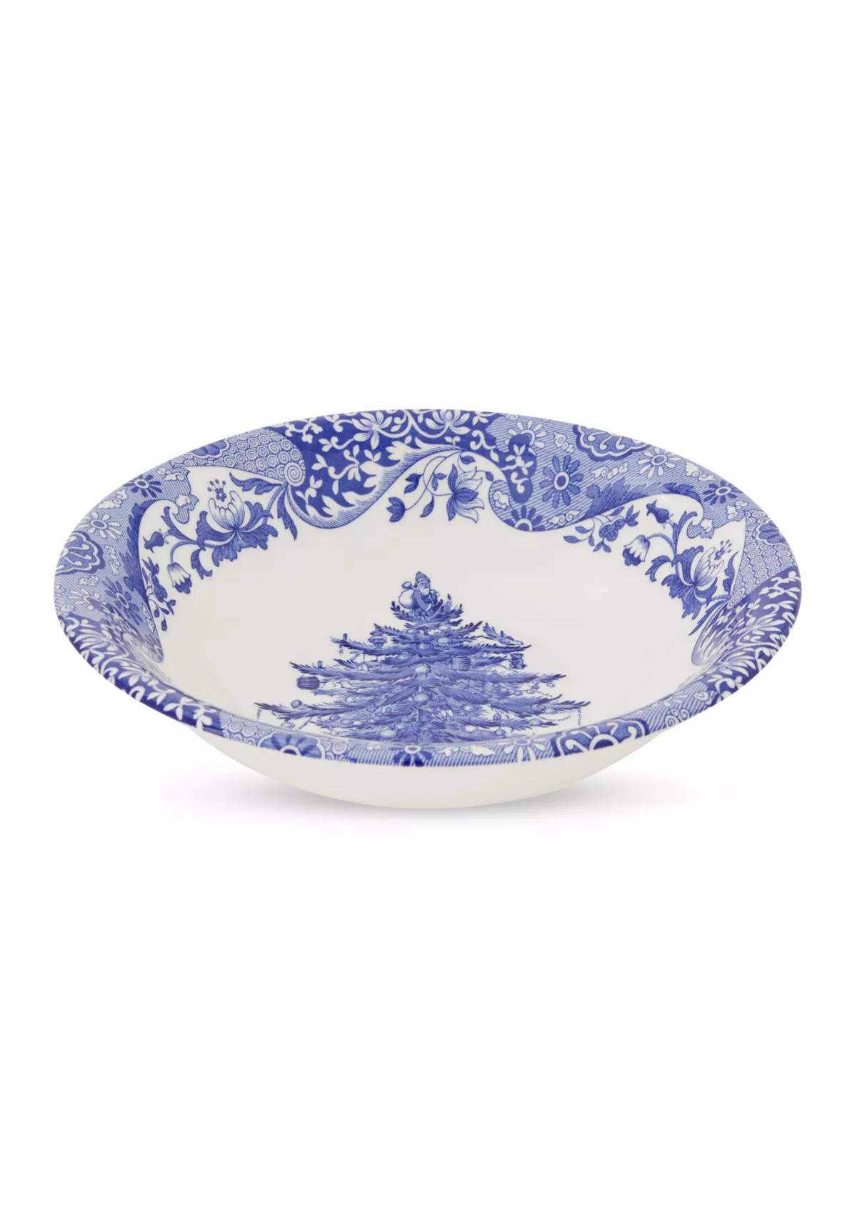 Blue Italian Christmas Tree Cereal Bowl | Belk