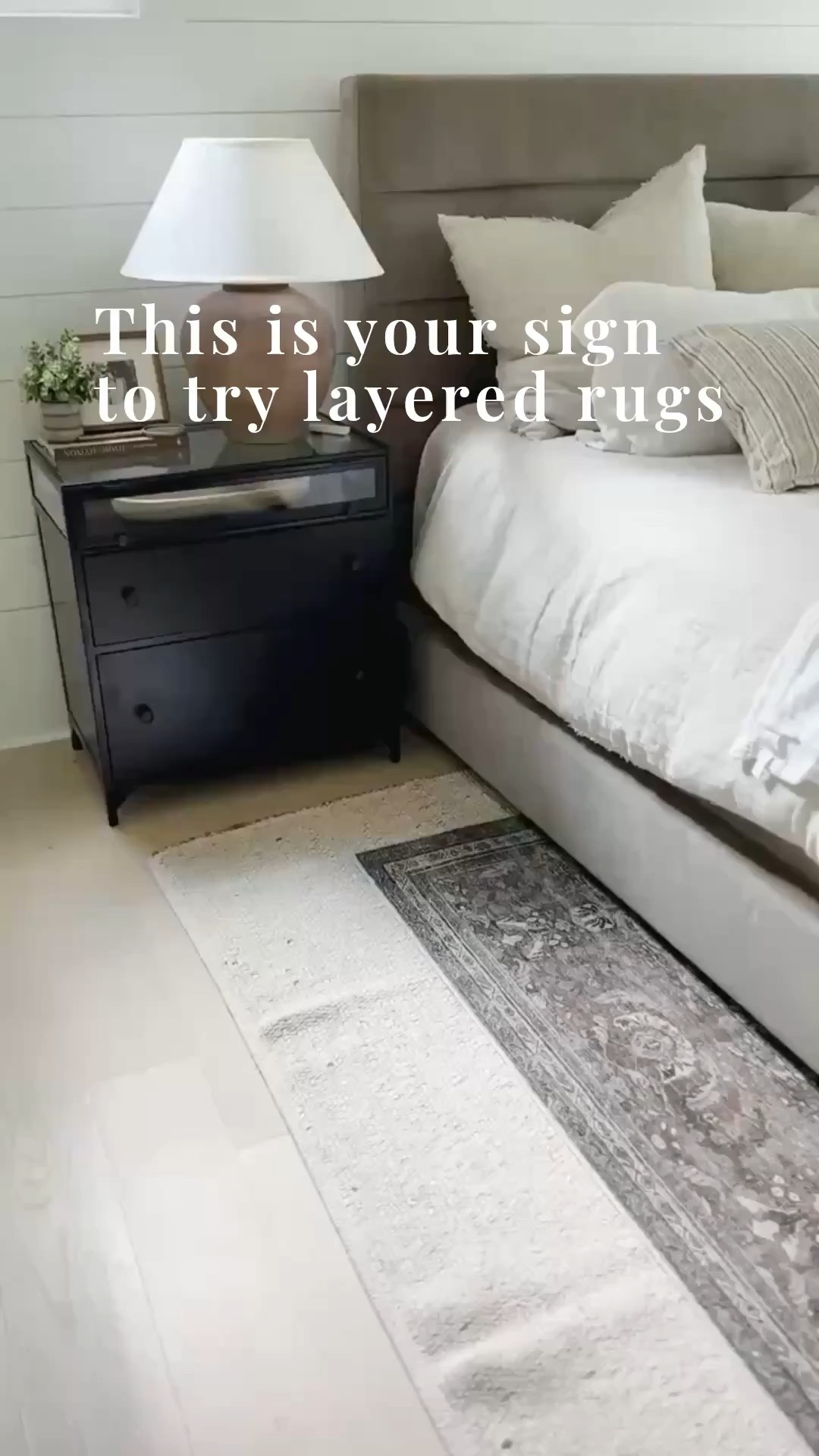 🤎 Mixing textures and tones instantly adds depth to your room — the combination of vintage-inspired rugs and soft neutrals brings this Modern Classic space to life.
It’s all about creating a room that feels elevated yet effortless.

#porcheandco #modernclassicdesign #neutralbedroom #layeredrugs #interiorstyling #timelessdecor #modernclassicinterior #cozybedroom #homestylingideas #bedroominspiration #interiordesignlovers

Do you want to bring our dreamy Modern Classic style interior design into your own home? 🏡 You’re in luck! Reserve our Online Interior Design packages today -> https://porcheandco.com/edesign ✨ We can’t wait to work with you & design your home with #porcheandco



#LTKdayinmylife #LTKHome #LTKstorytime