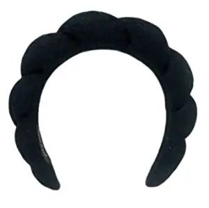 Mimi and Co Spa Headband for Women - Sponge & Terry Towel Cloth Fabric Head Band for Skincare, Fa... | Amazon (US)