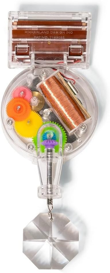 Kikkerland Solar Powered Rainbow Maker – Prism Suncatcher, Fun Home Window Decor – Unique Gif... | Amazon (US)