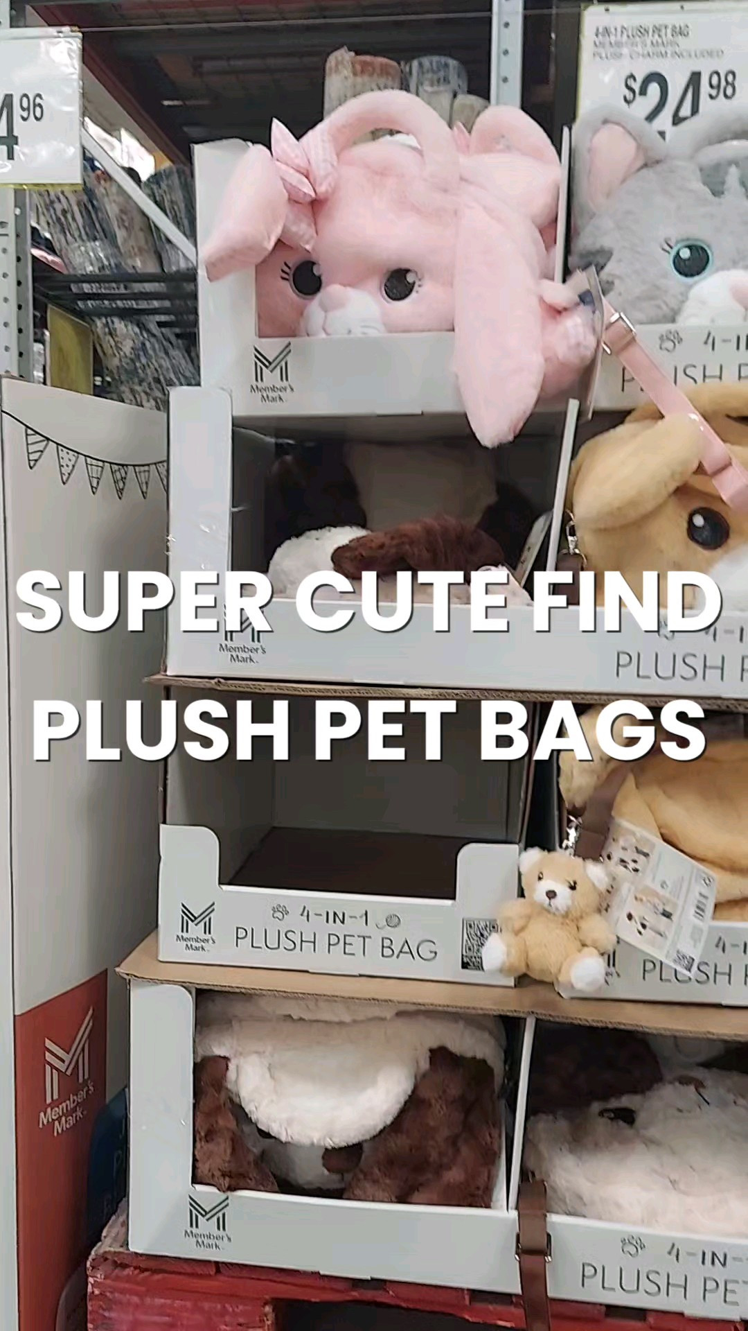 These plush pet bags are so cute, soft, and would make a great gift for kids. 

#LTKKids