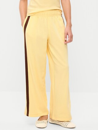 Baggy French-Terry Straight-Leg Retro Sweatpants for Girls | Old Navy (US)