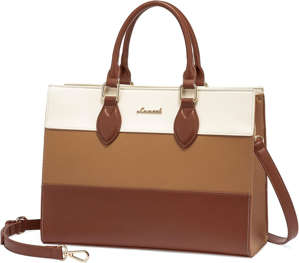 LOVEVOOK Purses for Women, Fashion Handbags for Women, Tote Bag PU Leather Shoulder Bag Top Handl... | Amazon (US)