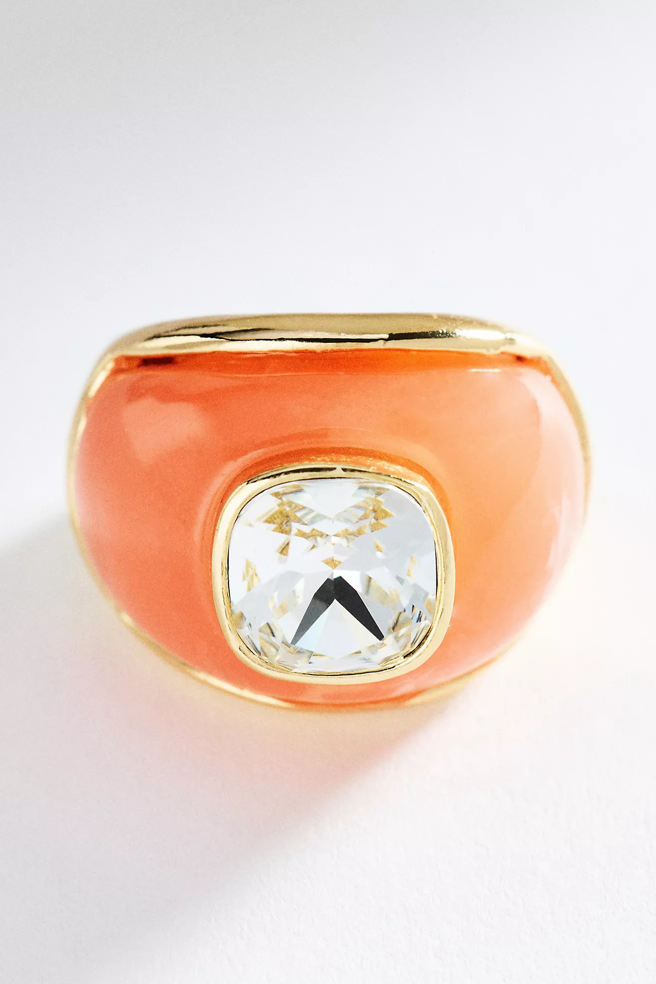 Crystal Resin Cocktail Ring | Anthropologie (US)