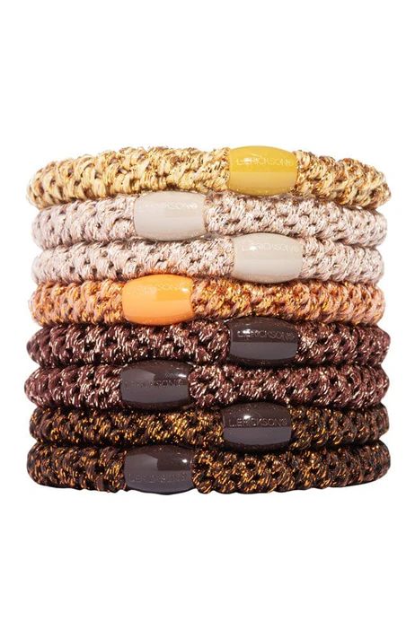 Grab & Go Ponytail Holders - Set of Eight | France Luxe
