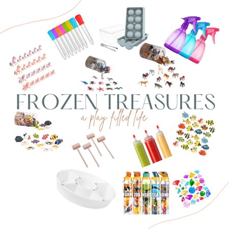 Here are our favorite tools to make and explore frozen treasures! So ways to make and they work on so many skills! 

#LTKhome #LTKfamily #LTKkids