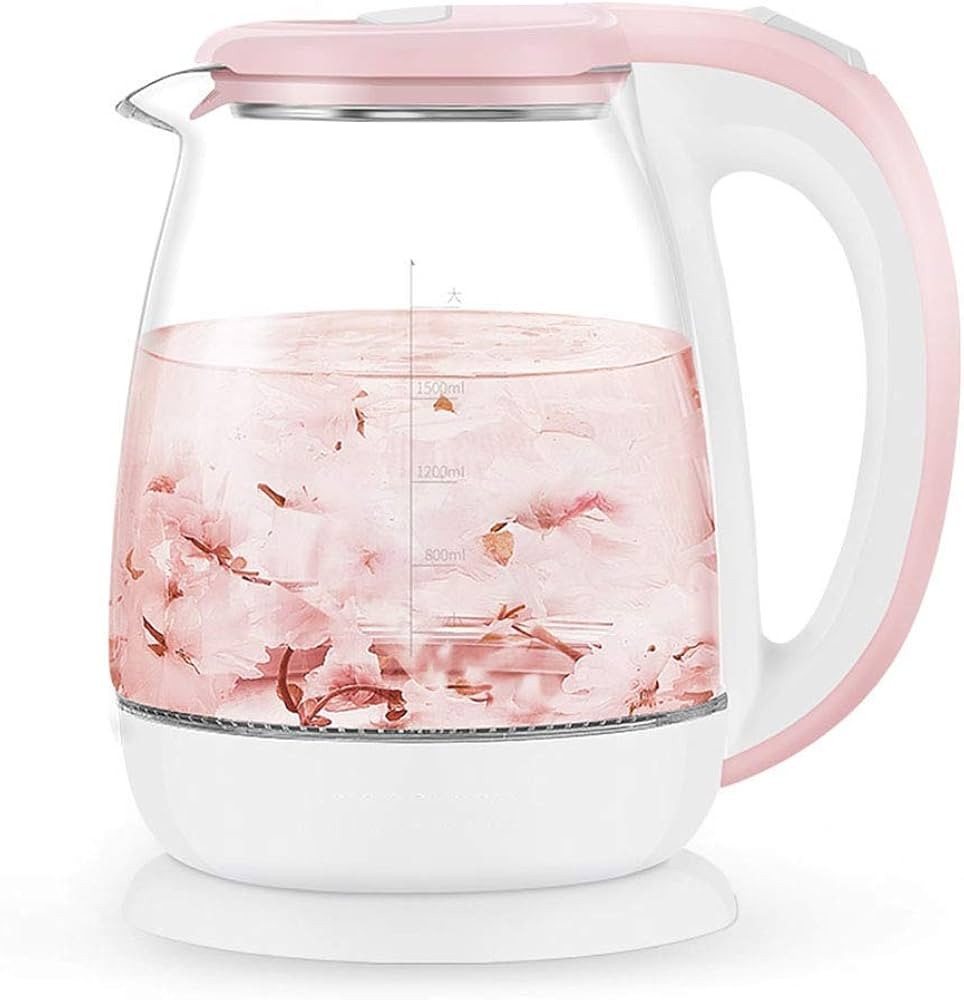 SEYFI Glass Kettle,Eco Water Kettle with Illuminated Led,Cordless Water Boiler with Stainless Ste... | Amazon (CA)