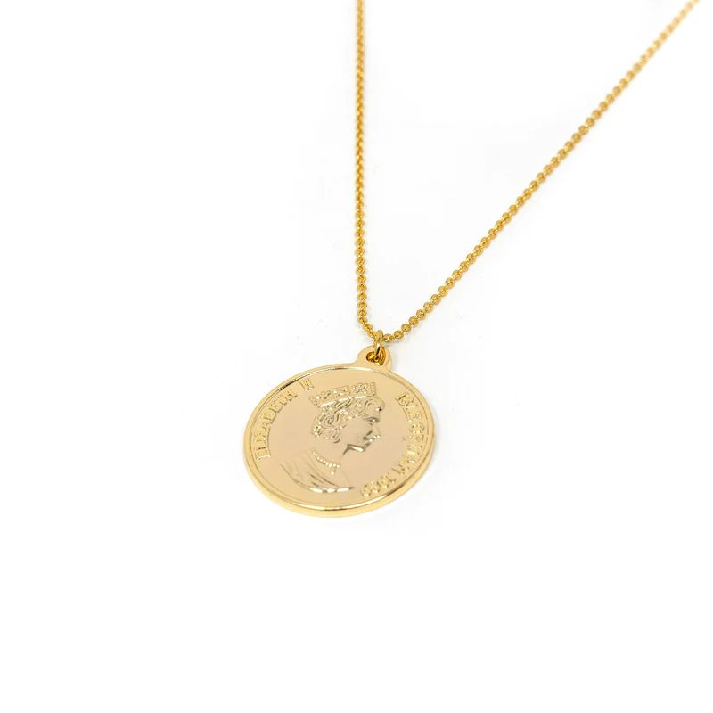 Crown Currency Inspired Pendant Necklaces | The Sis Kiss